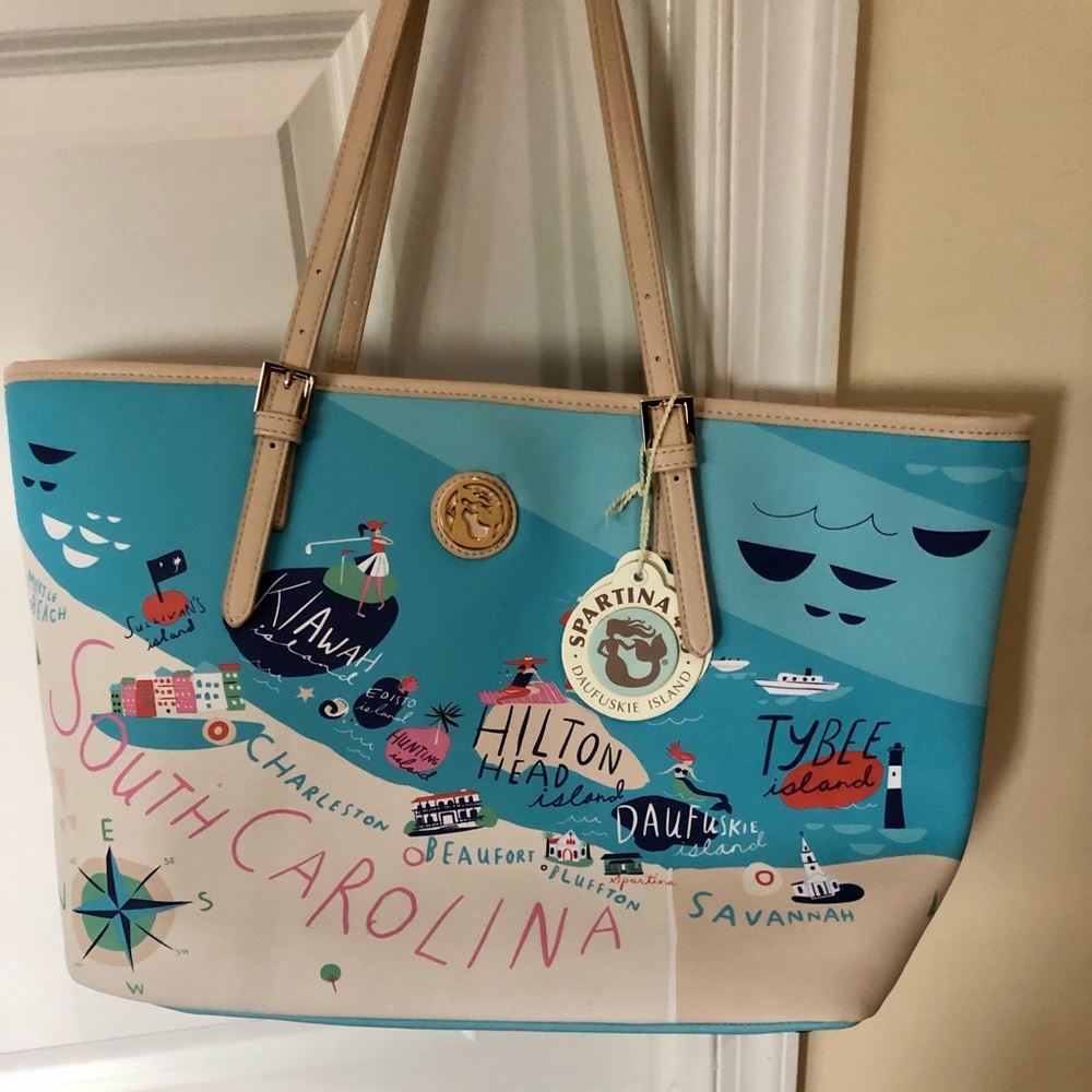 Spartina 449 -South Carolina Tote Bag